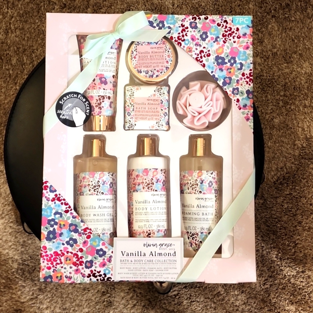 Olivia Grace Vanilla Almond Bath and Body Collection